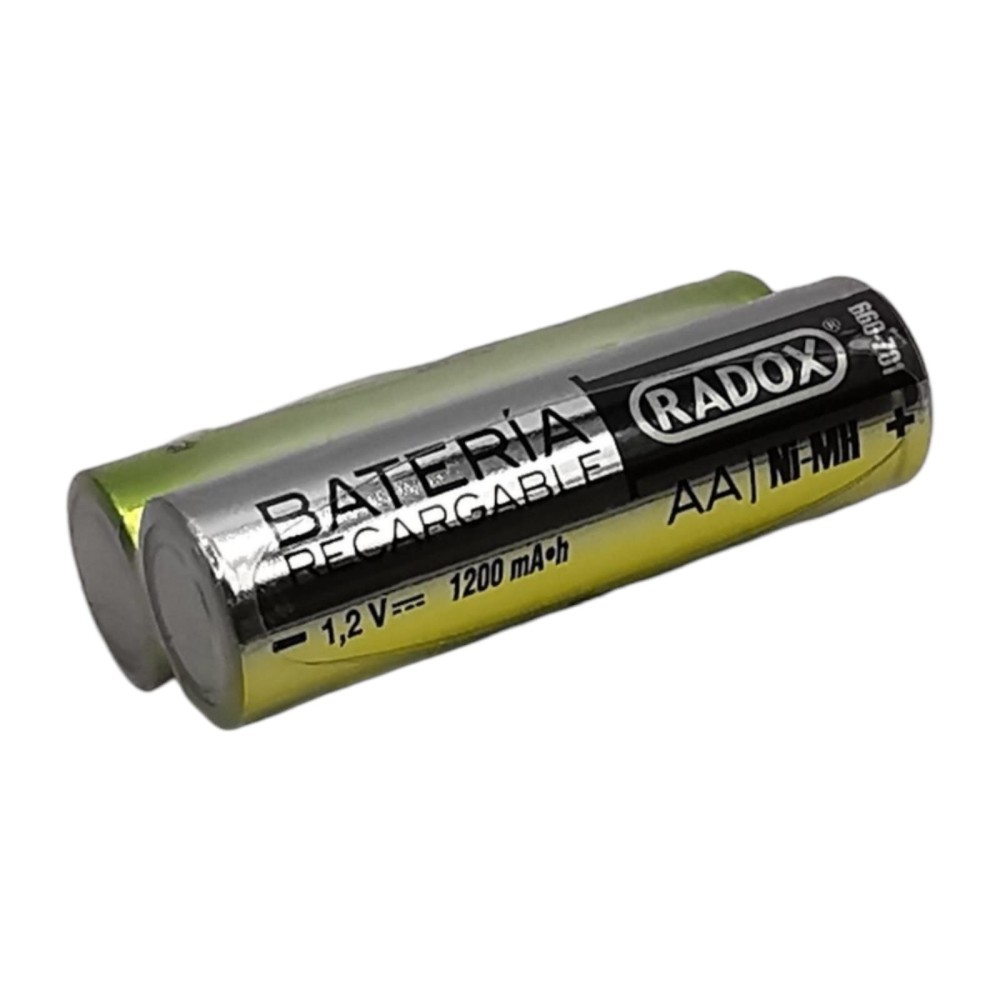 PAR DE BATERIAS RECARGABLES AA Ni-Mh 1.2V  1200MAH