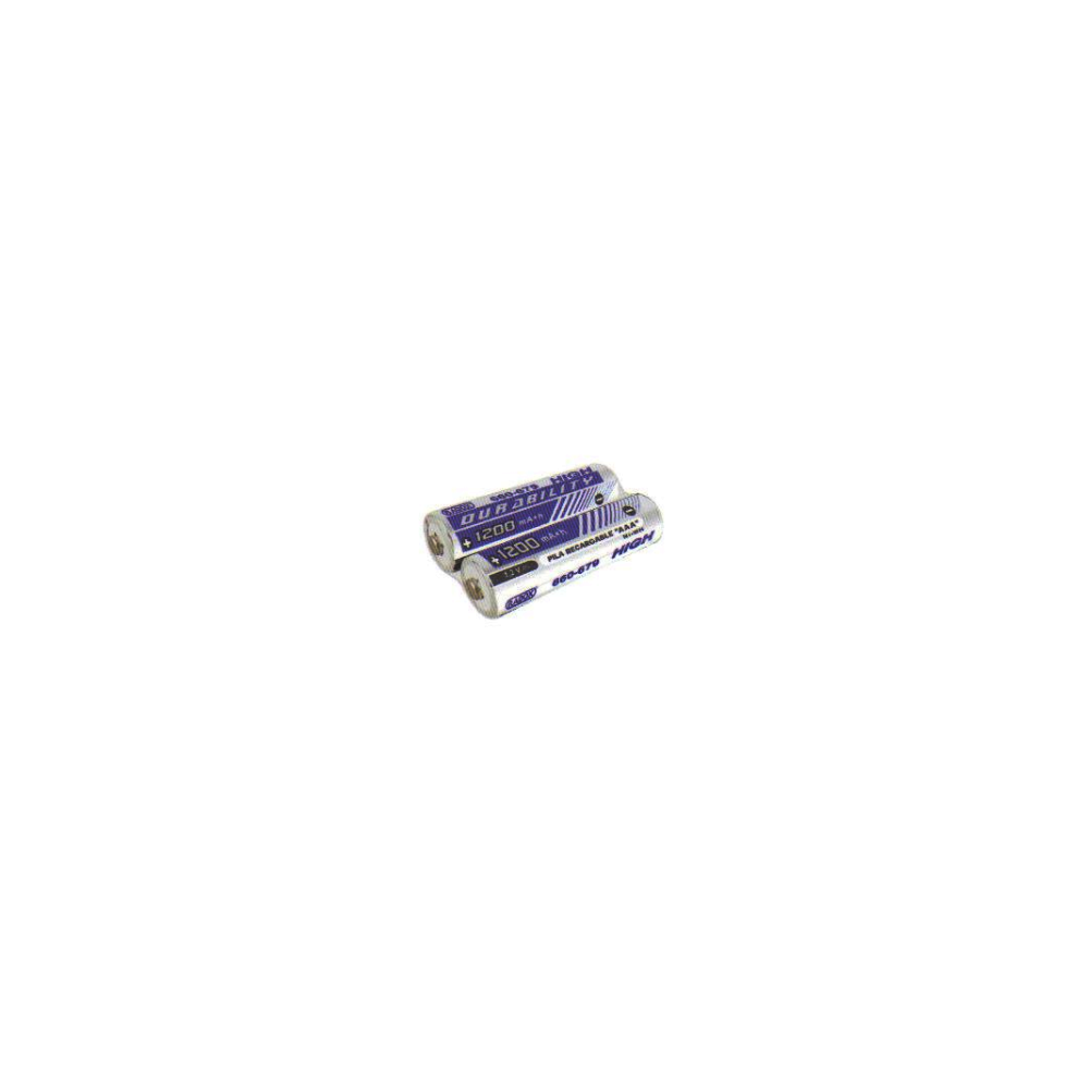 PAR DE BATERIAS RECARGABLES AAA Ni-Mh 1.2V 1200MAH