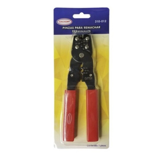 PINZAS PARA REMACHAR TERMINALES 310-012 CRIMPAR ZAPATAS