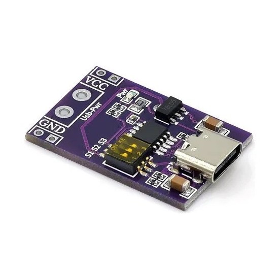 PLACA DE SEÑAL DE CARGA RAPIDA USB C 5V 9V 12V 15V 20V