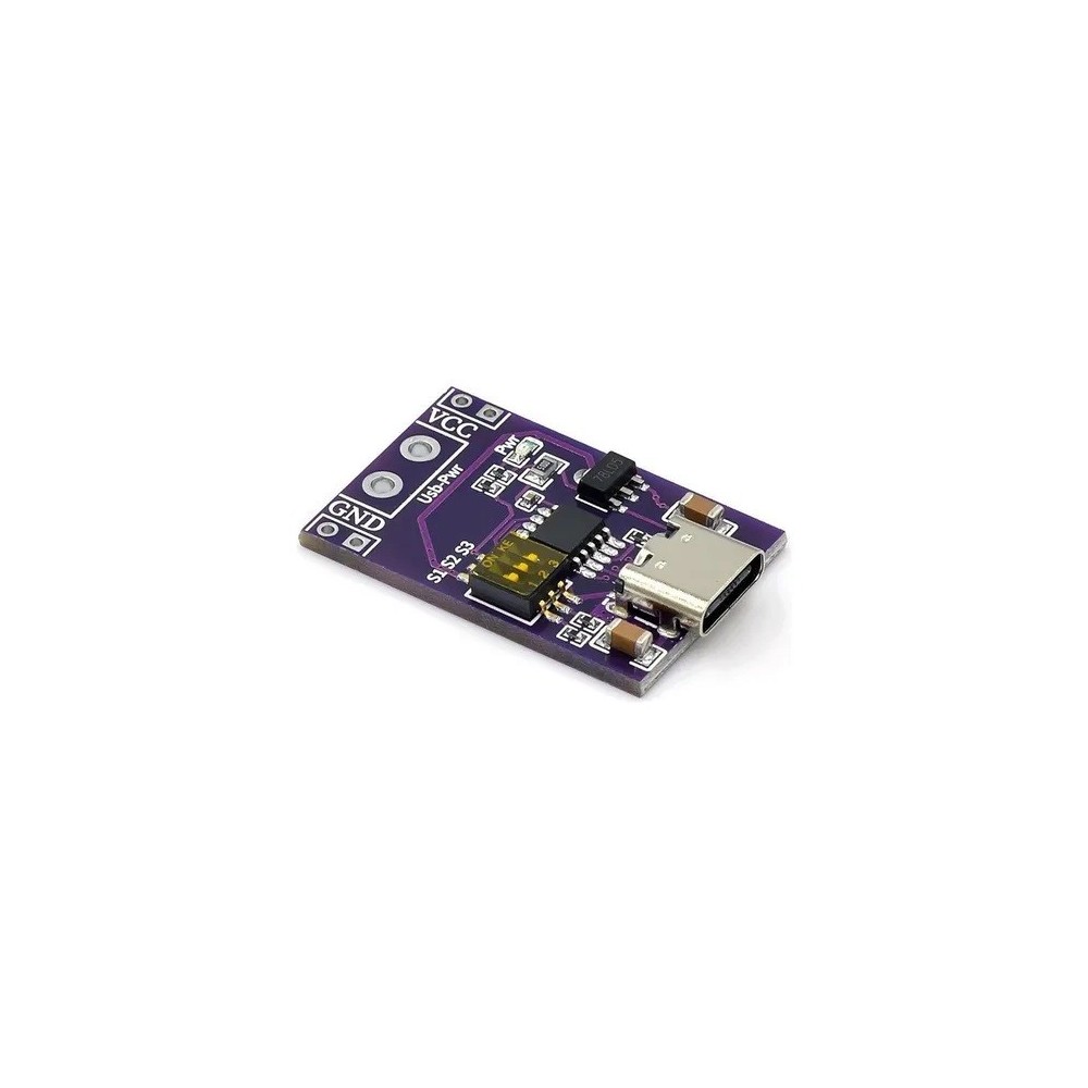 PLACA DE SEÑAL DE CARGA RAPIDA USB C 5V 9V 12V 15V 20V