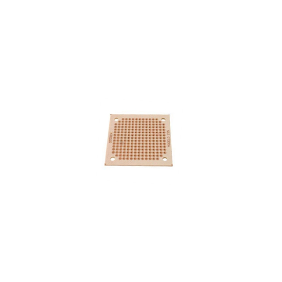 PLACA FENOLICA PERFORADA 4.5X4.5cm