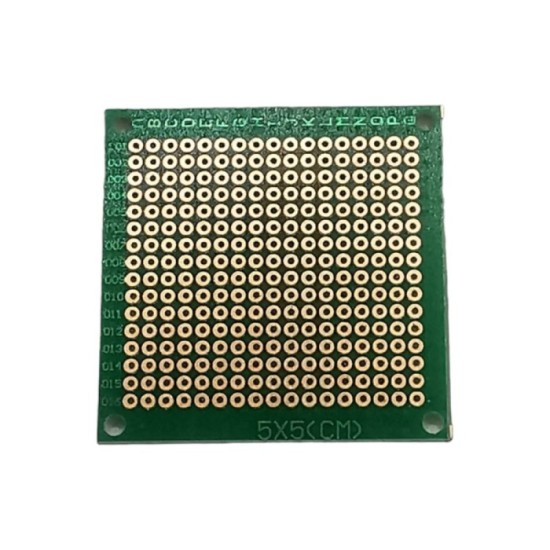 PLACA FENÓLICA PERFORADA 5x5cm 1.5mm