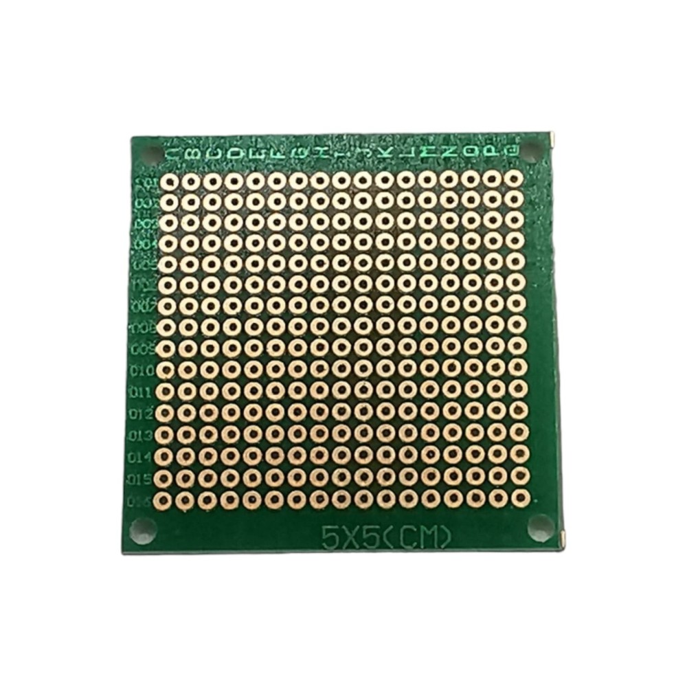 PLACA FENÓLICA PERFORADA 5x5cm 1.5mm