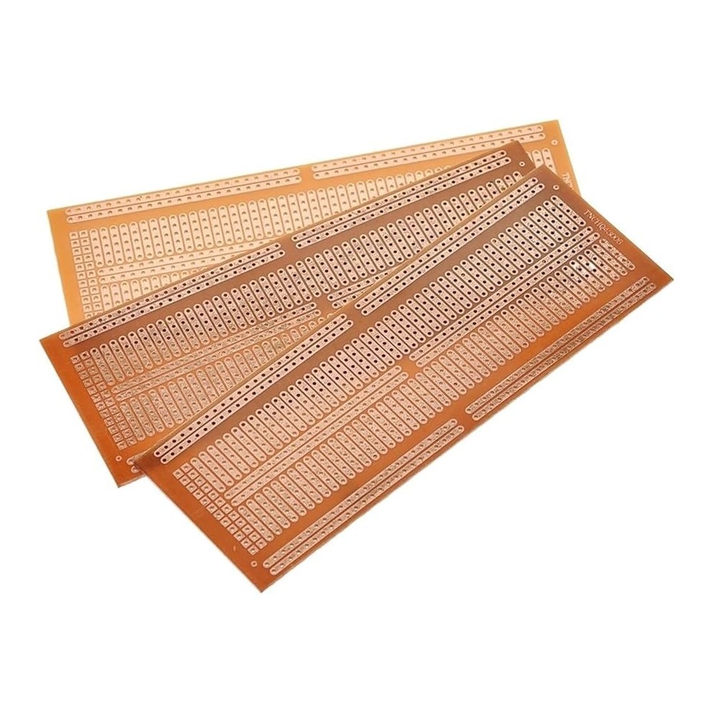 PLACA FENOLICA PERFORADA TIPO PROTOBOARD 133X48mm