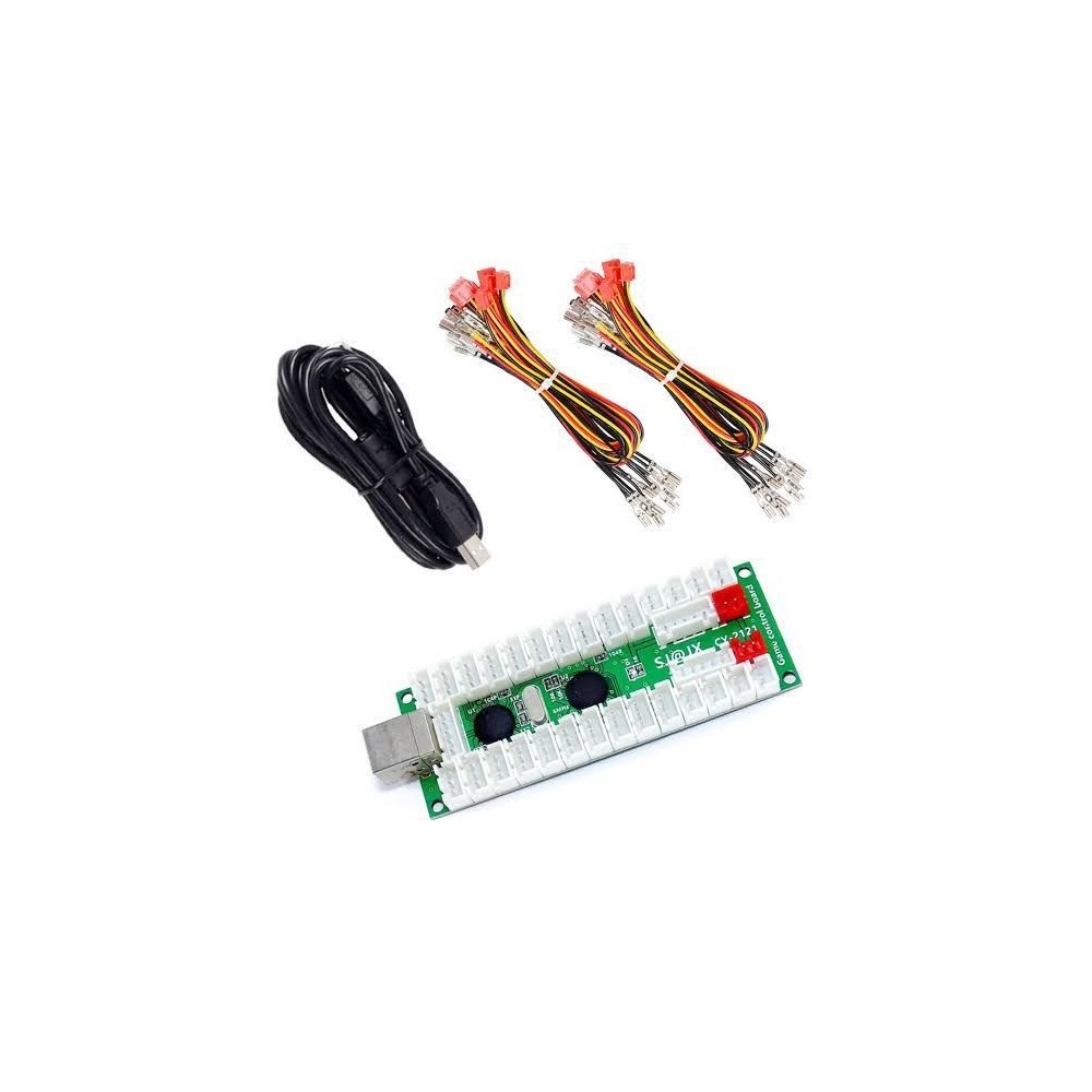 PLACA ZERO DELAY USB PARA ARCADE 2 JUGADORES