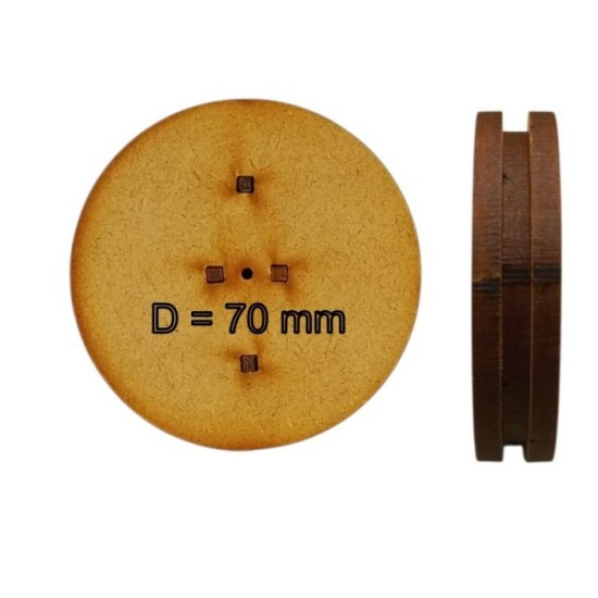 POLEA MDF PUNTO PARA MOTOR