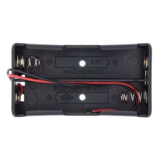PORTA PILA 2XAA PLASTICO ABS