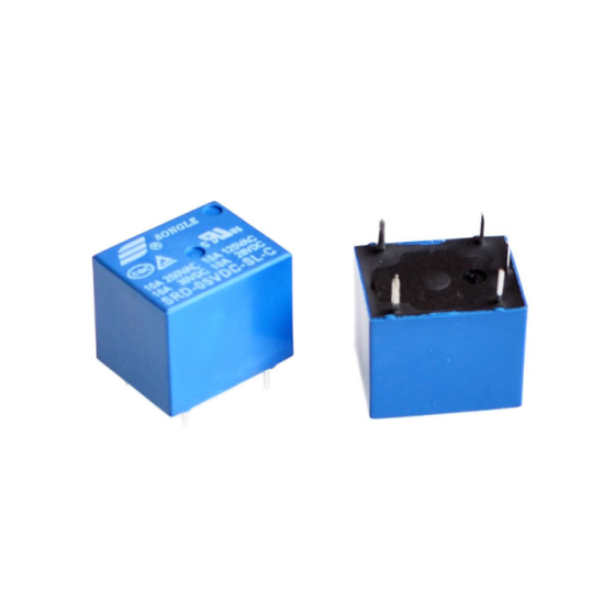 RELEVADOR SONGLE 5V 10A 1P2T 5PINES