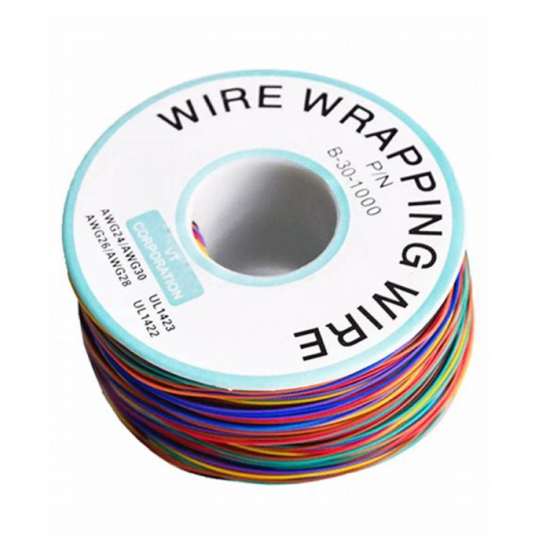 Rollo de cable wire wrap 305m 30 Awg