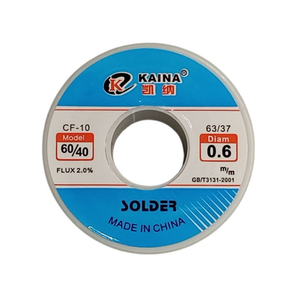 ROLLO DE SOLDADURA 60/40 100g KAINA