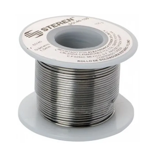 ROLLO DE SOLDADURA 60/40 100gr 1mm