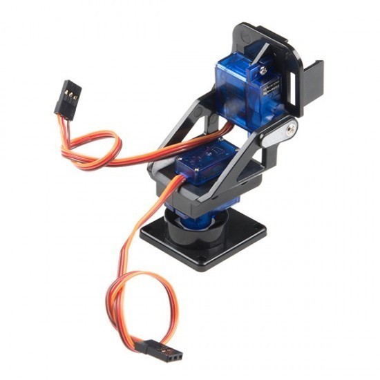 SOPORTE PARA SERVOMOTOR Y CAMARA BASE PAN TILT GIRO INCLINACION
