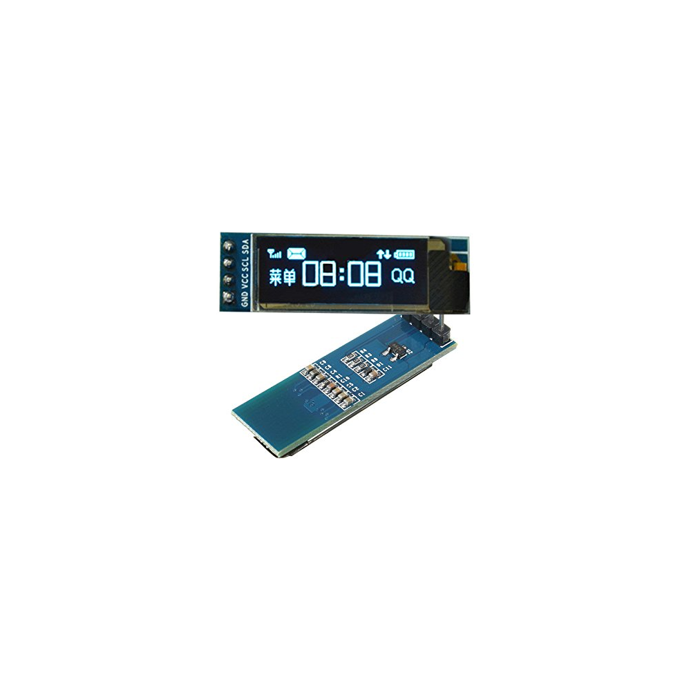 SSD1306 PANTALLA OLED I2C 128X32 0.91" Blanco