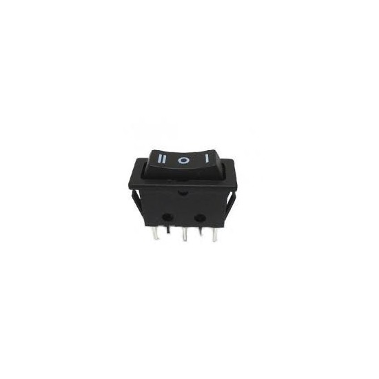 SWITCH BALANCIN KCD1 RECTANGULAR NEGRO ON-OFF-ON 125V 16A 835-075