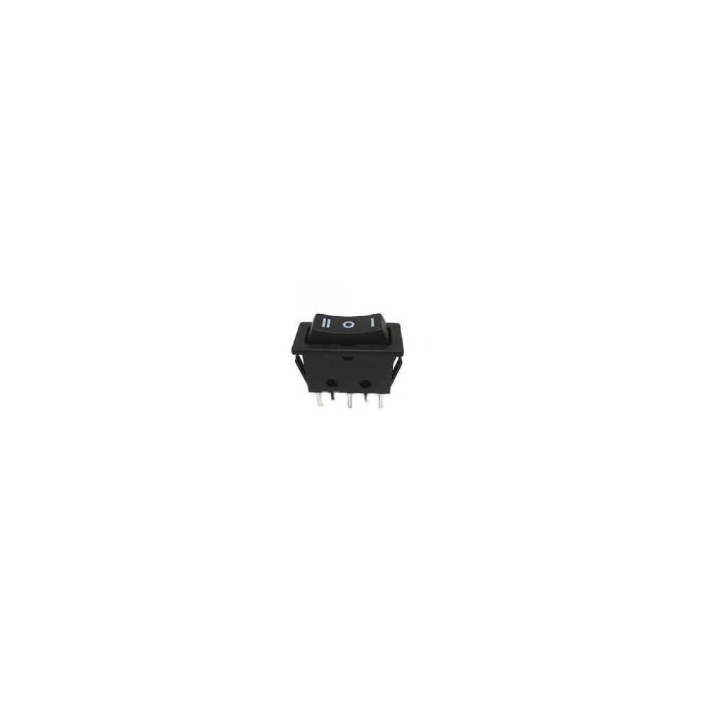 SWITCH BALANCIN KCD1 RECTANGULAR NEGRO ON-OFF-ON 125V 16A 835-075