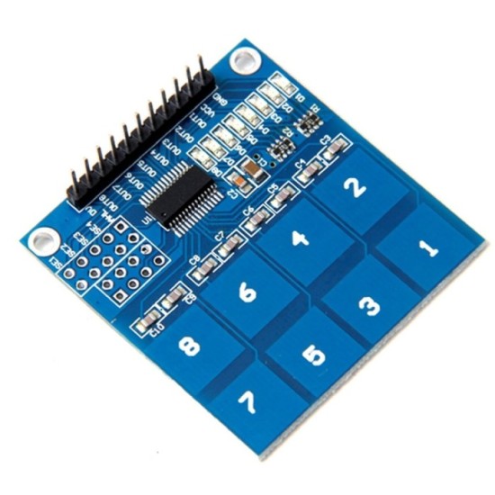 TECLADO TOUCH 2X4 TT226