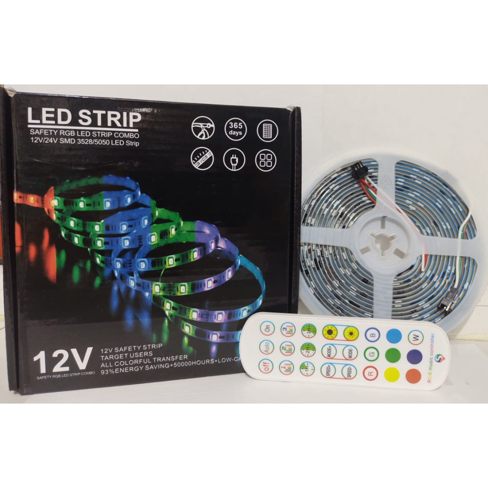 TIRA LED CON CONTROL BLUETOOTH 12V