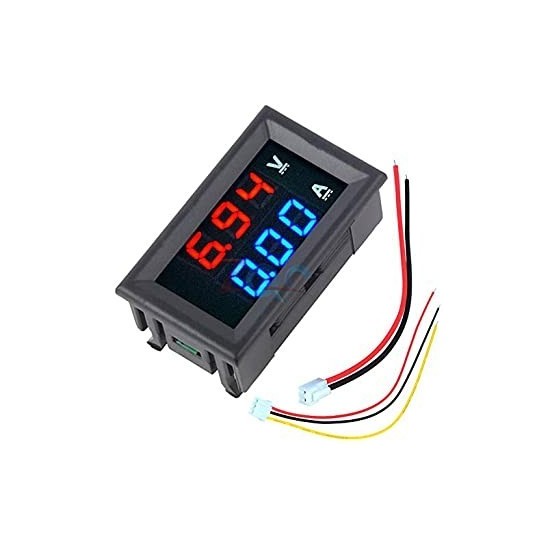 VOLTMETRO AMPERIMETRO  0-100VCD 0-10A