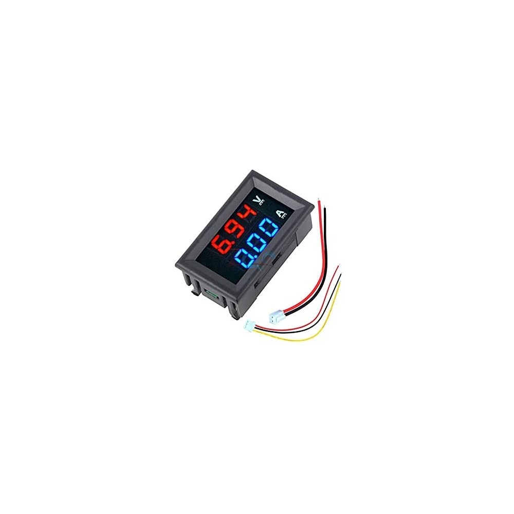 VOLTMETRO AMPERIMETRO  0-100VCD 0-10A