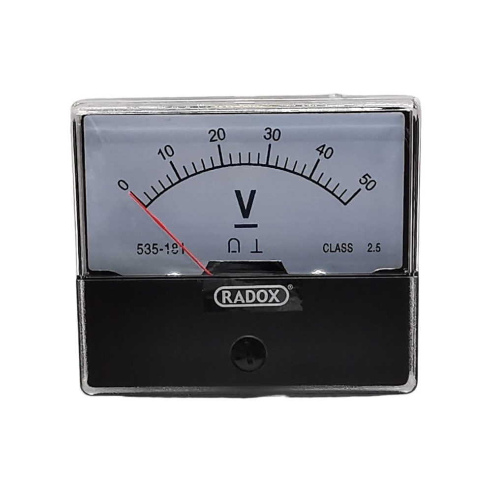 VOLTMETRO ANALÓGICO 0-50V DC