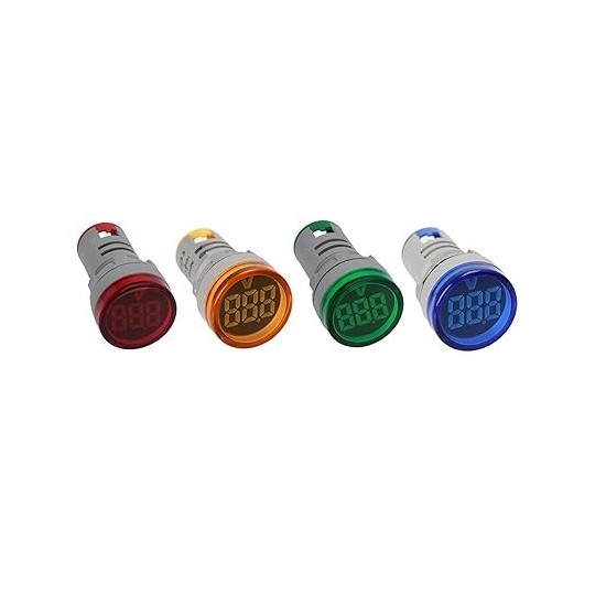VOTLMETRO REDONDO 5-60 VDC