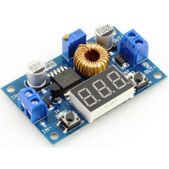 XL4015 MODULO REGULADOR STEP DOWN DC-DC 5A CON DISPLAY