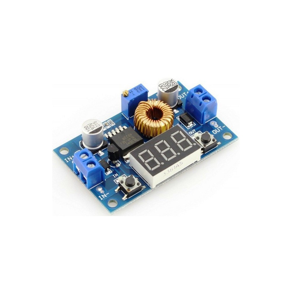 XL4015 MODULO REGULADOR STEP DOWN DC-DC 5A CON DISPLAY