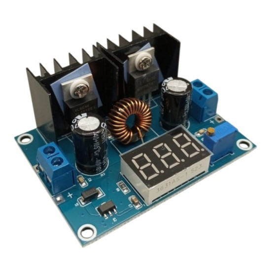 XL4016 MODULO REGULADOR STEP DOWN DC-DC 250W 8A CON DISPLAY