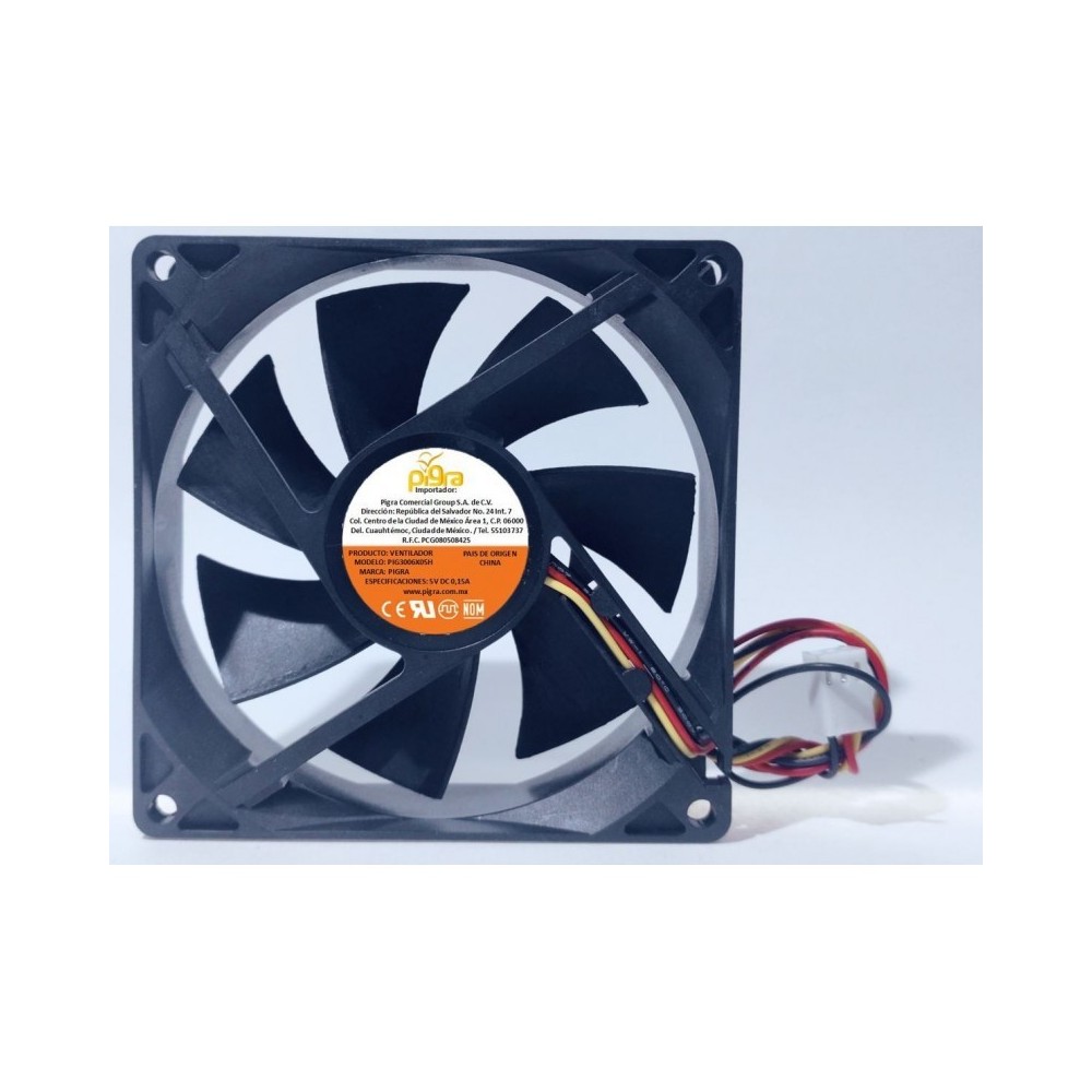 VENTILADOR 120X120X32 EN 48V DC PIGRA