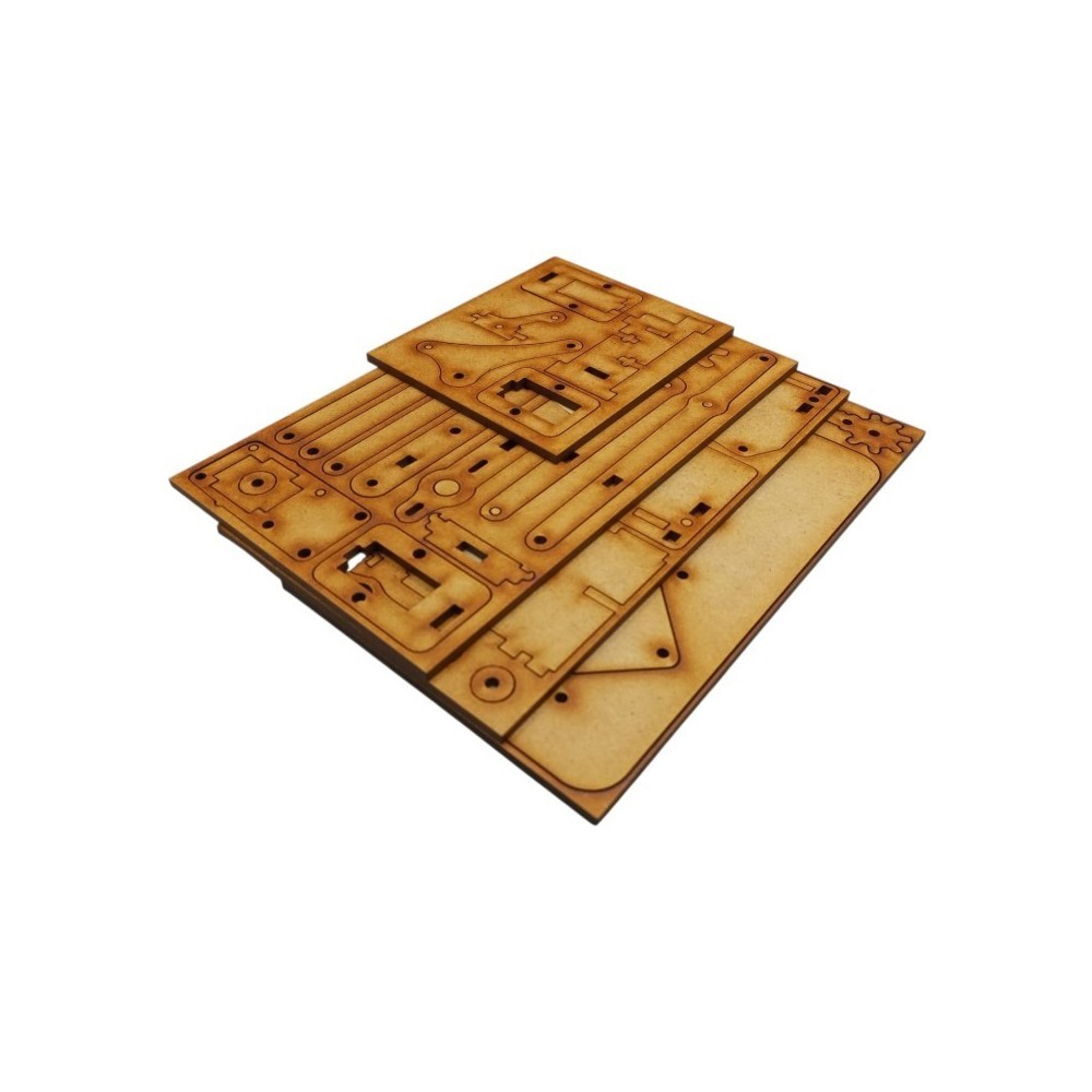 BRAZO ROBOTICO MDF (SOLO ESTRUCTURA)