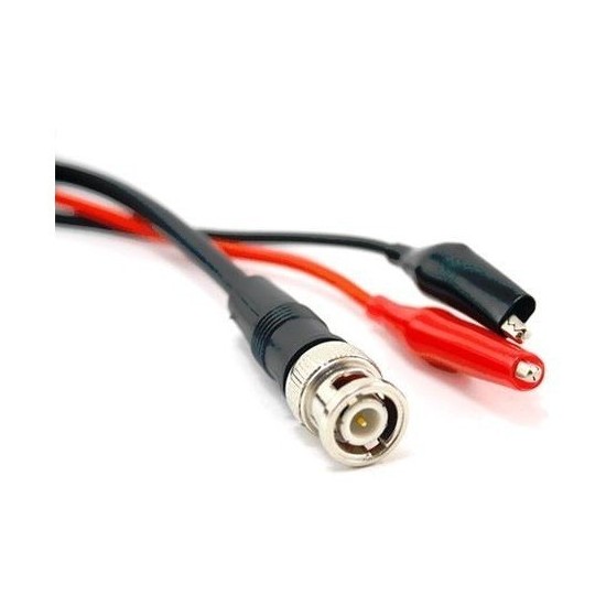 CABLE BNC CAIMAN PARA OSCILOSCOPIO 1M