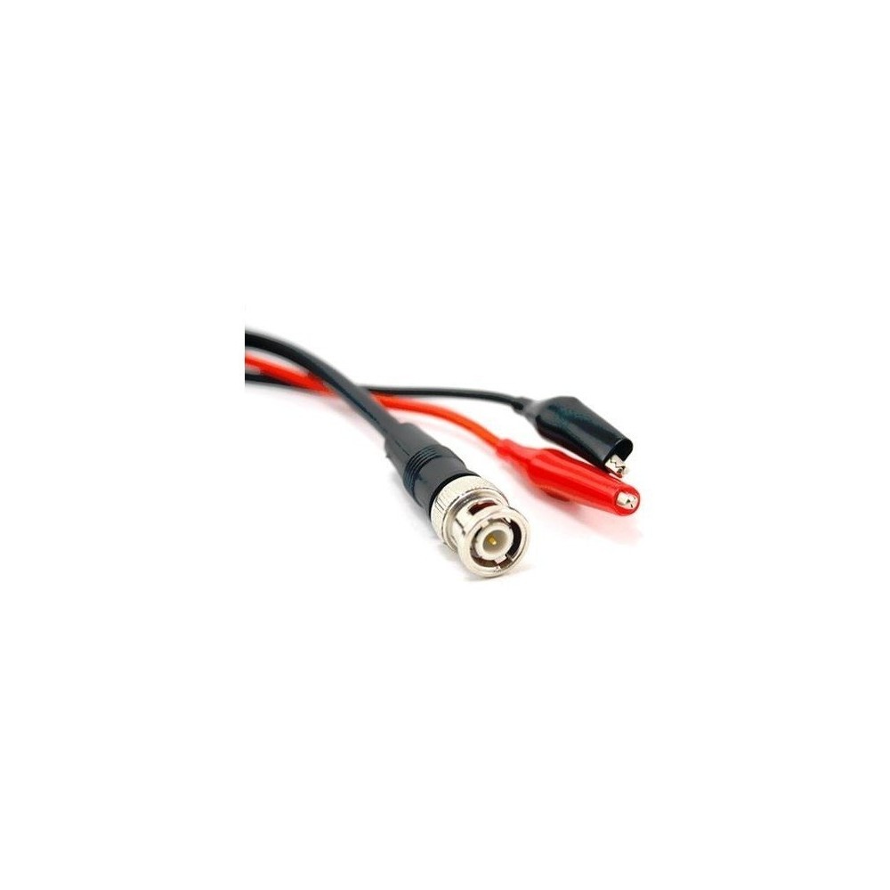 CABLE BNC CAIMAN PARA OSCILOSCOPIO 50cm