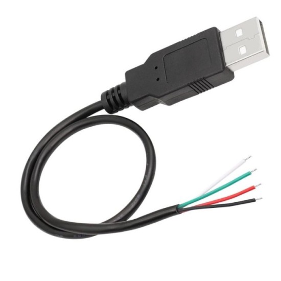 CABLE DE ALIMENTACION USB 2.0 MACHO DE 4 PINES