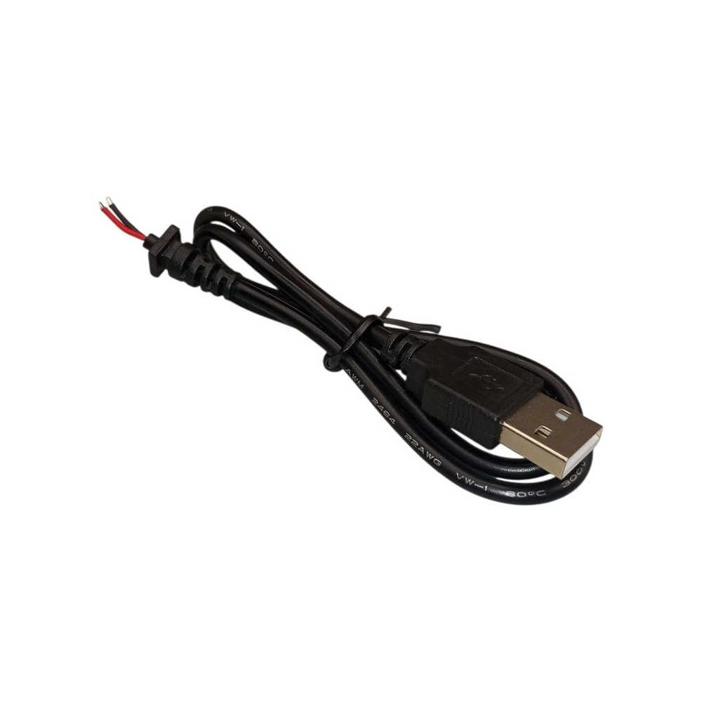 CABLE DE ALIMENTACION USB 2.0 MACHO DE DOS PINES
