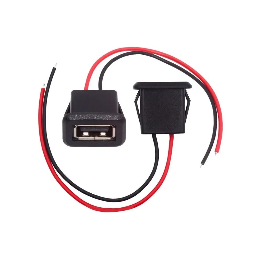 CABLE USB 2.0 CON CONECTOR TIPO A HEMBRA DE 2 PINES