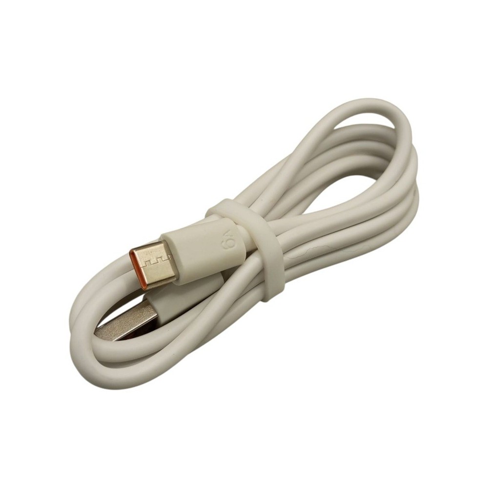 CABLE USB A TIPO C BLANCO 1 METRO