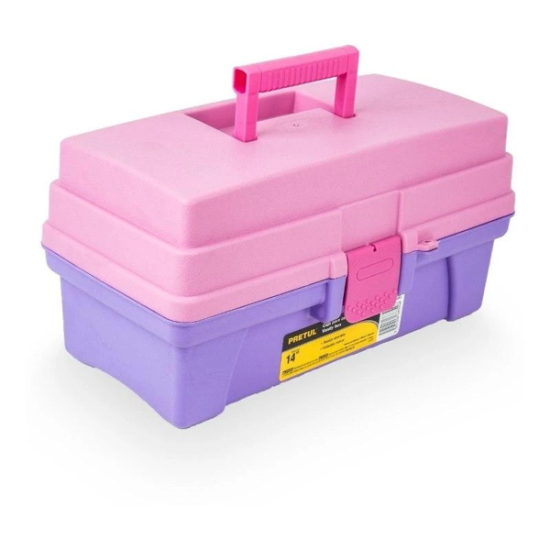 CAJA COSMETIQUERA 14" PRETUL