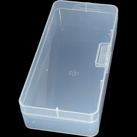 CAJA ORGANIZADORA TRANSPARENTE 184x88x45mm