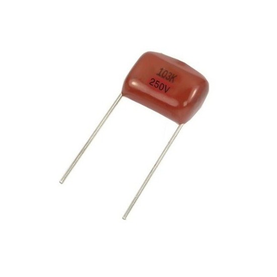 CAPACITOR DE POLIÉSTER .01uf 250V