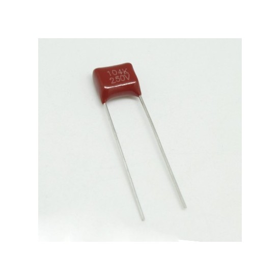 CAPACITOR DE POLIESTER .1uf 250V