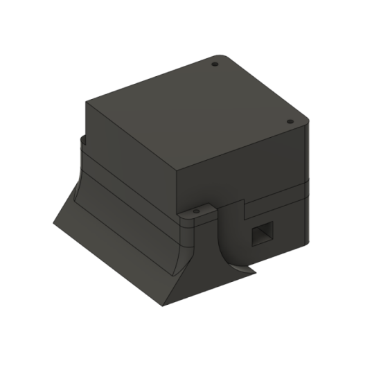 CHASIS MINI SUMO 3D ROBOTICA (10X10 CM)