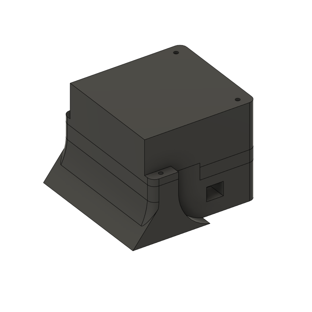 CHASIS MINI SUMO 3D ROBOTICA (10X10 CM)