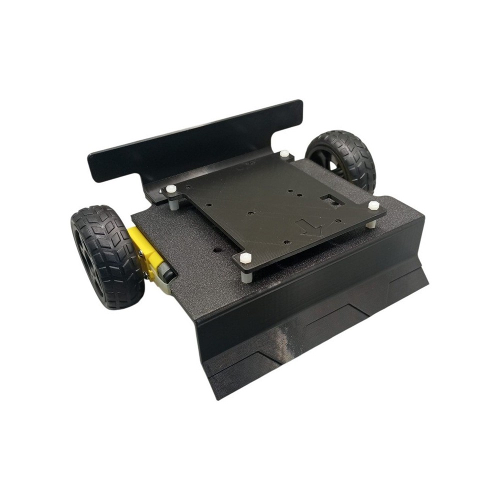 CHASIS MINI SUMO IMPRESO 3D NAVAJAS