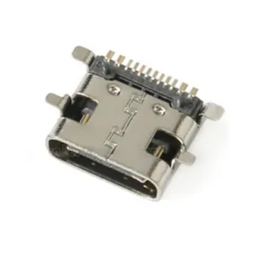 CONECTOR HEMBRA TIPO C PARA IMPRESO 12 PINS