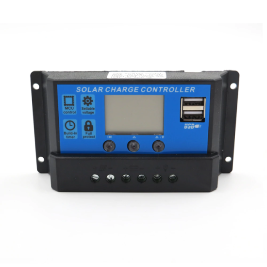 CONTROLADOR DE CARGA PARA PANEL SOLAR 30A