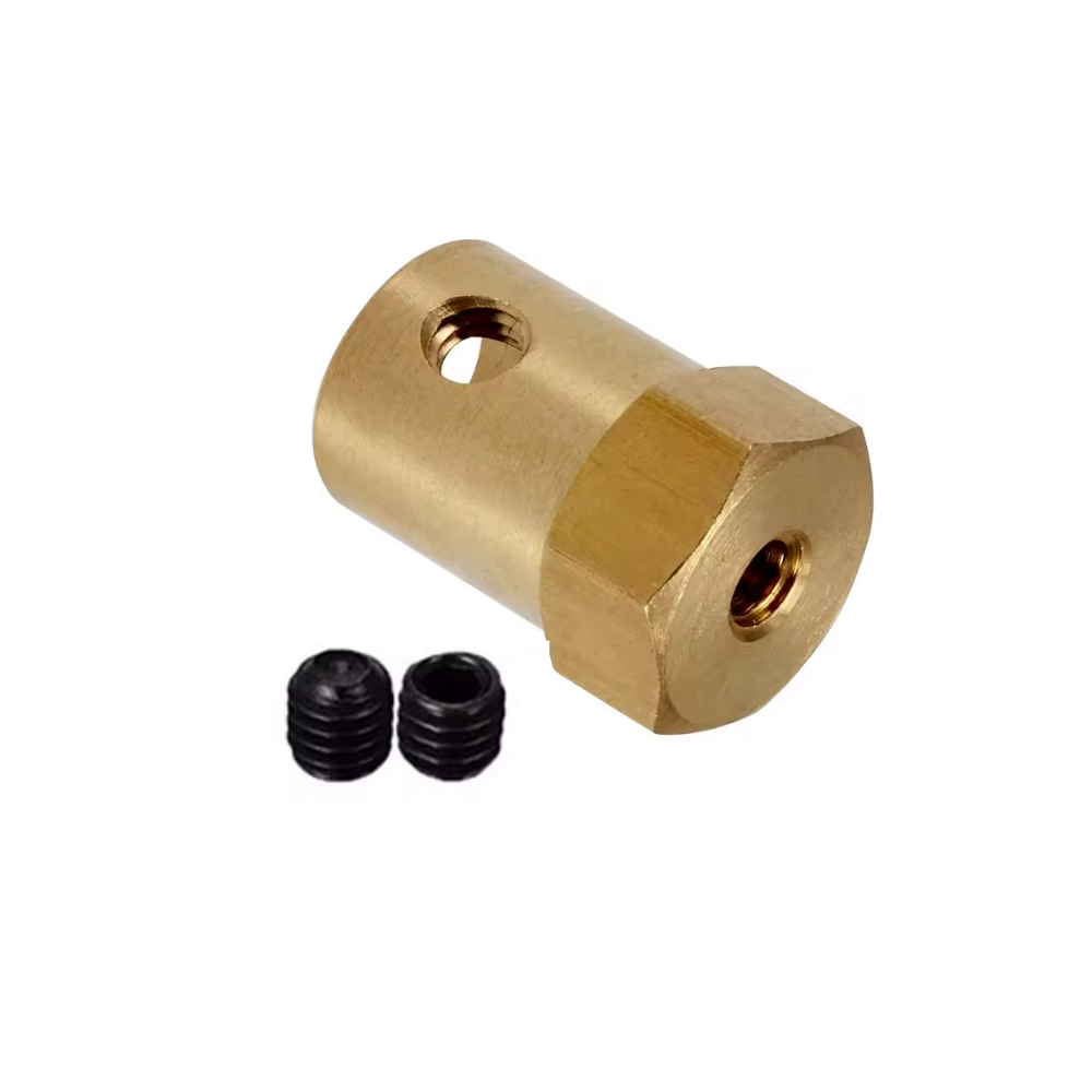 COPLE ADAPTADOR PARA MOTORES TORNILLO M4