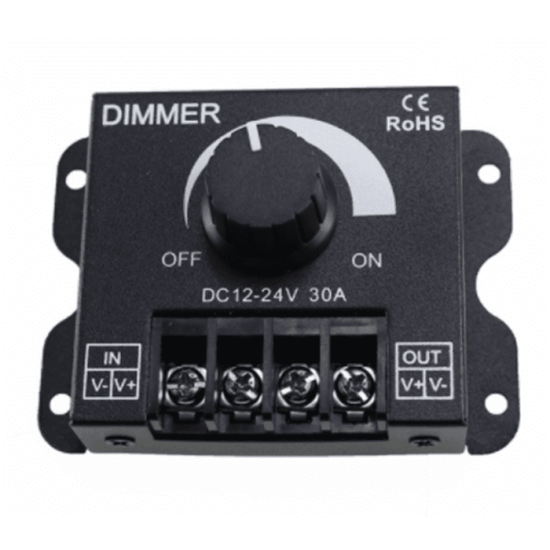 DIMMER LED 12V-24VDC 30A
