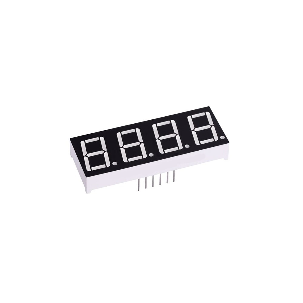DISPLAY 7 SEGMENTOS 4 DIGITOS CATODO COMUN