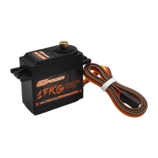 DS-S015M SERVOMOTOR 15KG ENGRANAJE DE METAL